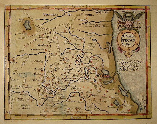 Ortelius Abraham (1528-1598) Guastecan Reg. 1603 Anversa, Jean Baptiste Vrients 